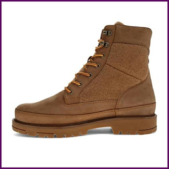 Men\'s Leather Chukka Boots, Wool Blend, Size 8-13, Rugged Outsole